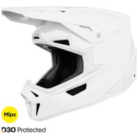 Hjelm Lite Solid Hvid Blank Shot