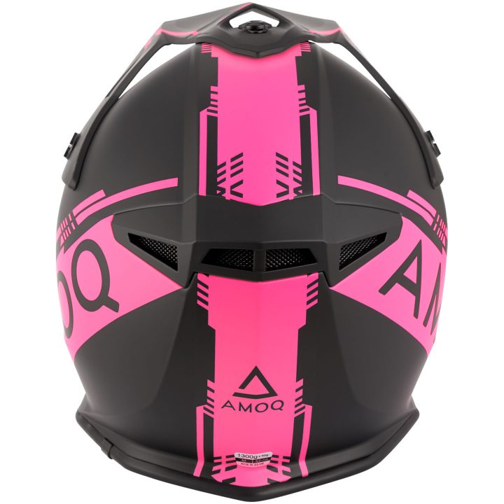 Hjelm Meteor V2 Sort Pink AMOQ s – billede 4