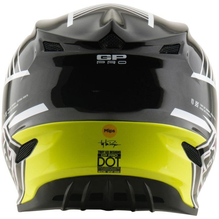 Hjelm MIPS GP Pro Segment Sort Lilla TROY LEE DESIGNS XL – billede 4