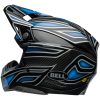 Hjelm Moto-10 Spherical Webb Marmont Sort Blå BELL XL – miniature 6