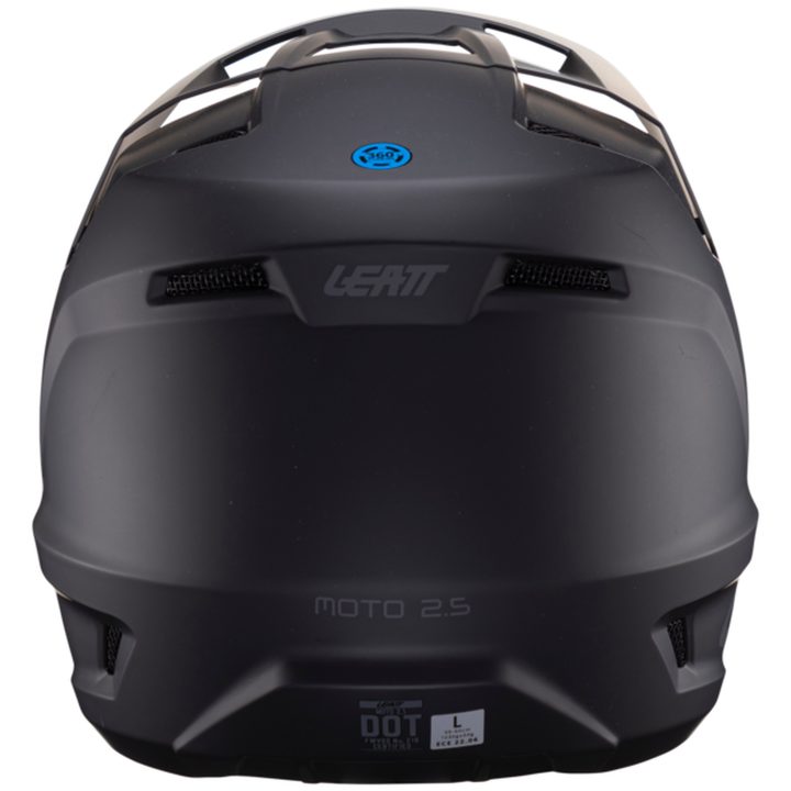 Hjelm Moto 2.5 V24 Stealth Leatt XS (53-54cm) – billede 12