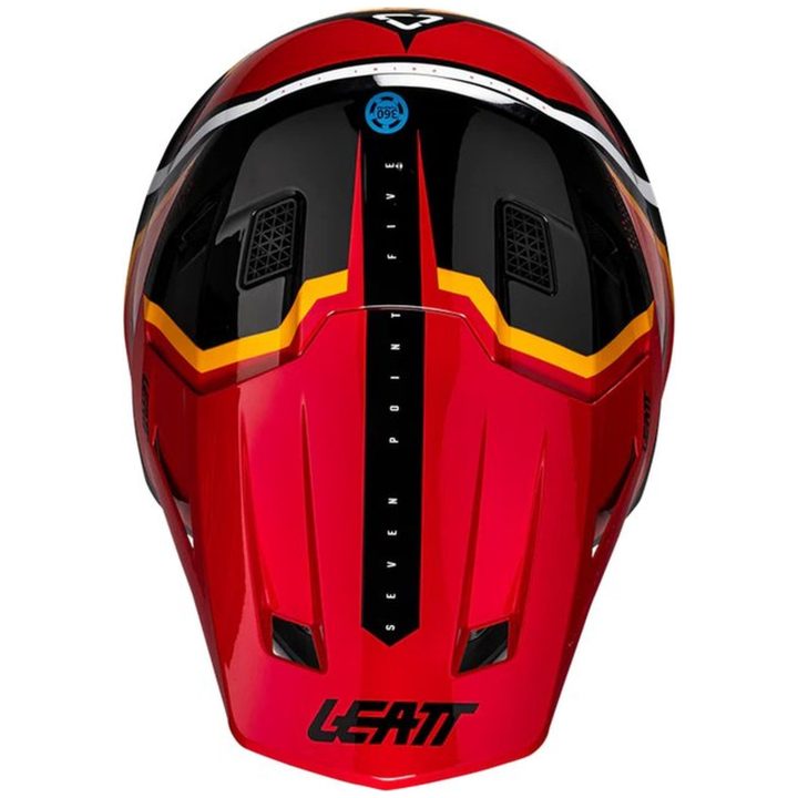 Hjelm Moto 7.5 Rød Leatt S (55-56 cm) – billede 14