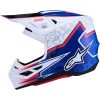 Hjelm S-M7 Blaster Blå Rød Hvid ALPINESTARS XS – miniature 6