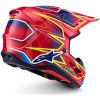 Hjelm S-M7 Cast Rød Blå Gul ALPINESTARS XS – miniature 5