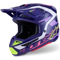 Hjelm S-M7 Deed Lilla Rosa ALPINESTARS