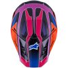 Hjelm S-M7 Fuse Blå Rosa Lilla Alpinestars XS – miniature 5