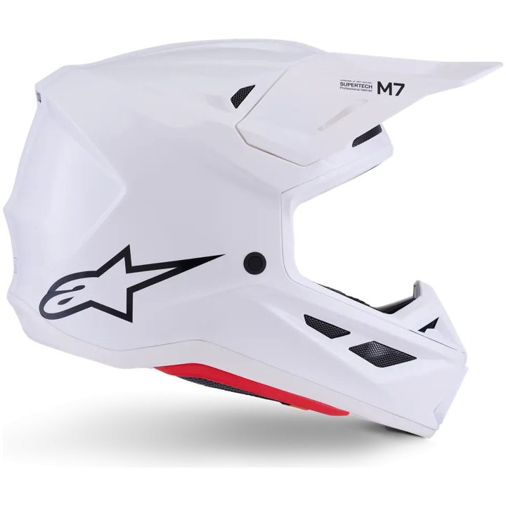 Hjelm S-M7 Hvid Alpinestars XS – billede 7