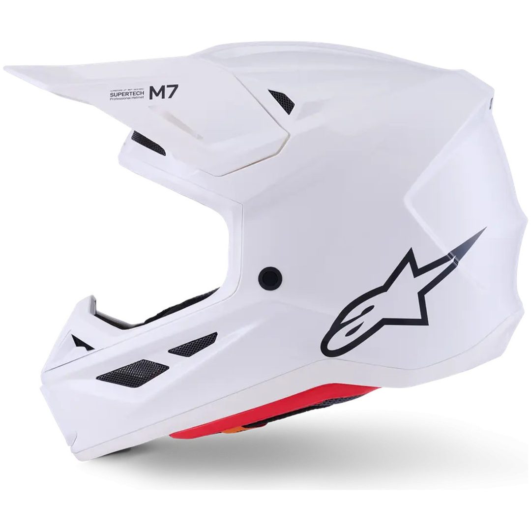 Hjelm S-M7 Hvid ALPINESTARS(MX) XS – billede 3