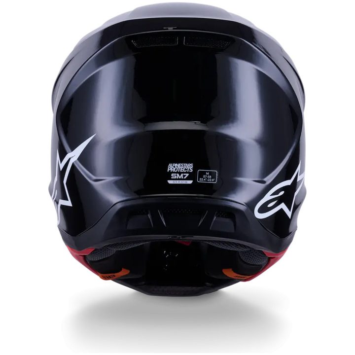 Hjelm S-M7 Sort Alpinestars XS – billede 7