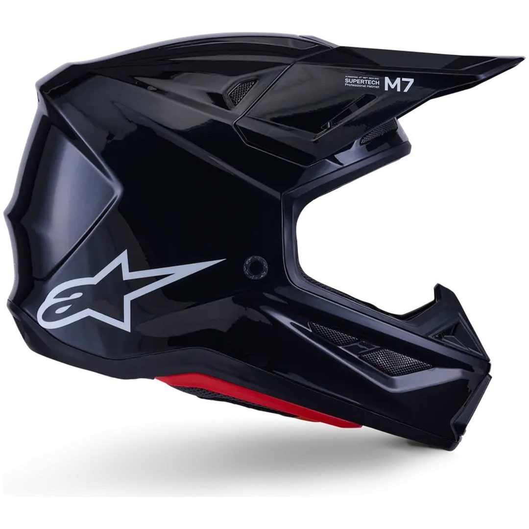 Hjelm S-M7 Sort ALPINESTARS(MX) XS – billede 2
