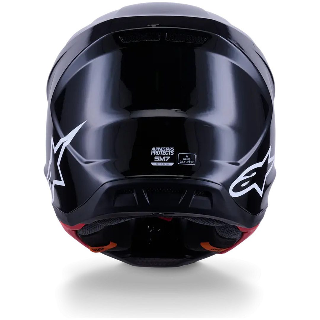 Hjelm S-M7 Sort ALPINESTARS(MX) XS – billede 7