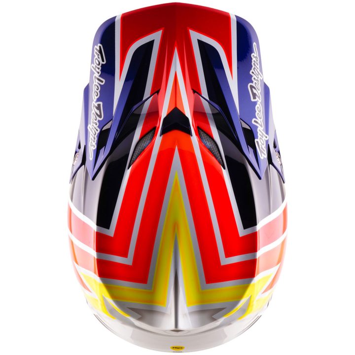 Hjelm SE5 Carbon MIPS Boltz Marineblå Hvid TROY LEE DESIGNS XS – billede 8