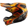 Hjelm SE5 Carbon Mips Sort Guld TROY LEE DESIGNS M – miniature 2