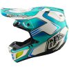 Hjelm SE5 Composite Mips Crest Turkis Hvid TROY LEE DESIGNS s – miniature 2