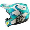 Hjelm SE5 Composite Mips Crest Turkis Hvid TROY LEE DESIGNS s – miniature 3