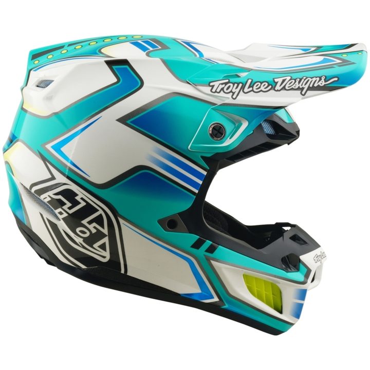 Hjelm SE5 Composite Mips Crest Turkis Hvid TROY LEE DESIGNS s – billede 6