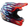 Hjelm SE5 Composite Mips Lilla Rød Hvid TROY LEE DESIGNS L – miniature 7