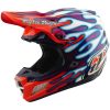 Hjelm SE5 Composite Mips Lilla Rød Hvid TROY LEE DESIGNS L – miniature 1