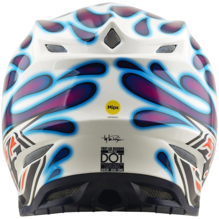 Hjelm SE5 Composite Mips Lilla Rød Hvid TROY LEE DESIGNS XS – billede 4