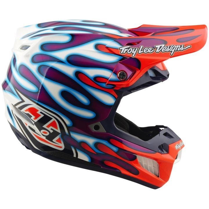 Hjelm SE5 Composite Mips Lilla Rød Hvid TROY LEE DESIGNS XS – billede 6