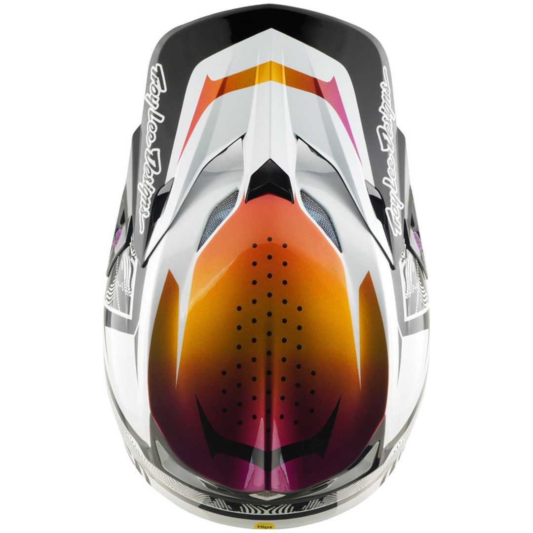 Hjelm SE5 Composite MIPS Sort Lilla Hvid TROY LEE DESIGNS XS – billede 8