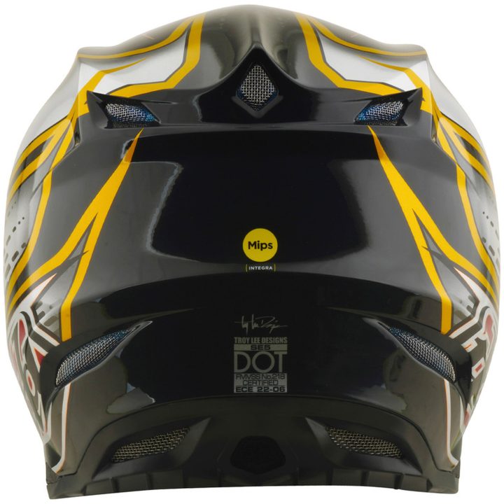 Hjelm SE5 Composite MIPS Sort Rød Hvid TROY LEE DESIGNS L – billede 6