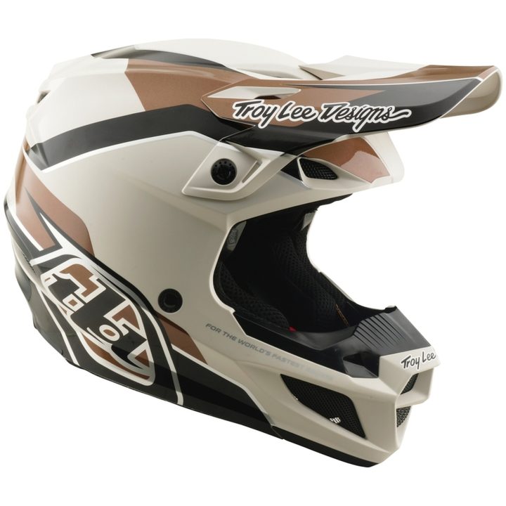 Hjelm SE5 Polycarbonate MIPS Beige Brun TROY LEE DESIGNS s – billede 7