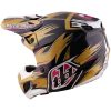 Hjelm SE5 Polycarbonate MIPS Cyclops LE Sort Guld TROY LEE DESIGNS XS – miniature 3