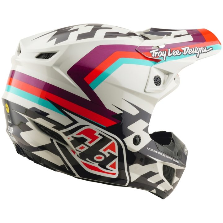 Hjelm SE5 Polycarbonate MIPS Lilla TROY LEE DESIGNS s – billede 5