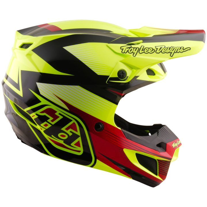 Hjelm SE5 Polycarbonate MIPS Ripper Neongul TROY LEE DESIGNS XS – billede 6