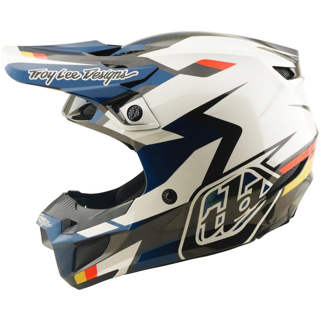 Hjelm SE5 Polycarbonate MIPS Roamer Blå Hvid TROY LEE DESIGNS s – billede 2