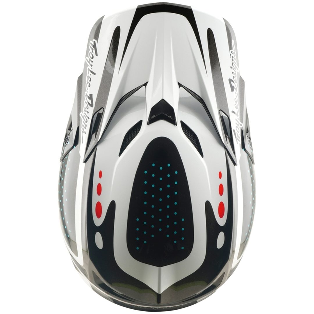 Hjelm SE5 Polycarbonate MIPS The Line Sort Hvid TROY LEE DESIGNS L – billede 8