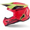Hjelm SM3 Fray Sort Rød Gul Alpinestars XL – miniature 5