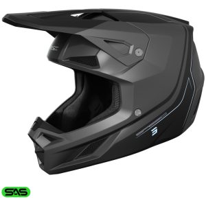 Hjelm Speed Fury Grå Mat Shot