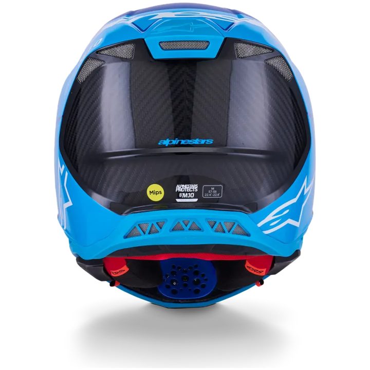 Hjelm Supertech M10 Flood MIPS Sort Blå ALPINESTARS XS – billede 3