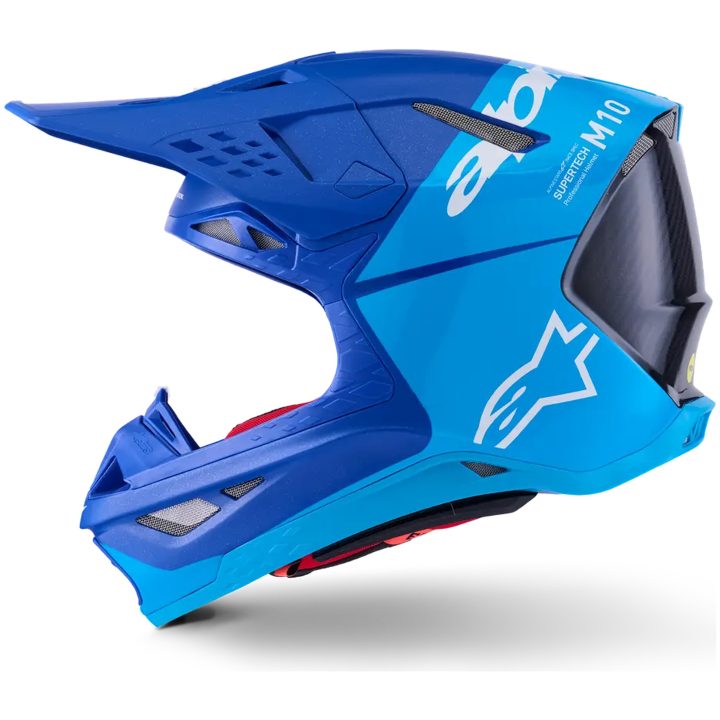 Hjelm Supertech M10 Flood MIPS Sort Blå ALPINESTARS XS – billede 4