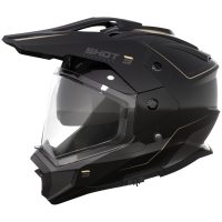 Hjelm Trek Max Vision Rally Sort Sand Blank Shot