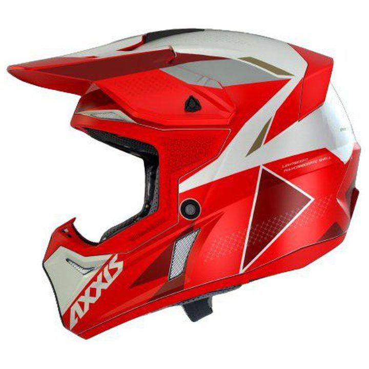 Hjelm Wolf Bandit B5 Rød Mat AXXIS XS – billede 2