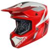 Hjelm Wolf Bandit B5 Rød Mat AXXIS XS – miniature 1