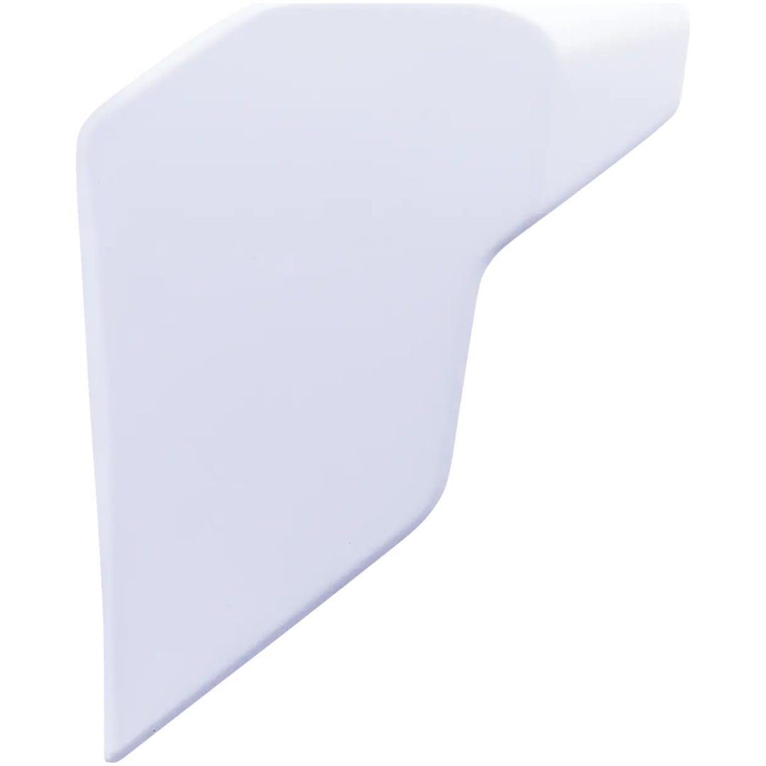 Hjelmsideplader Ultraflite Rizz Rizz Hvid Mat ICON En storlek