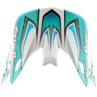 Hjelmskærm SE5 Composite Crest Real Teal Turkis TROY LEE DESIGNS