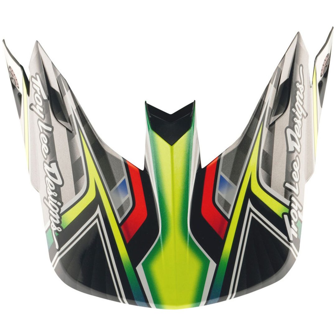 Hjelmskærm SE5 Composite Lowrider Grøn TROY LEE DESIGNS
