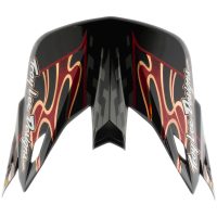 Hjelmskærm SE5 Composite Wings Sort TROY LEE DESIGNS