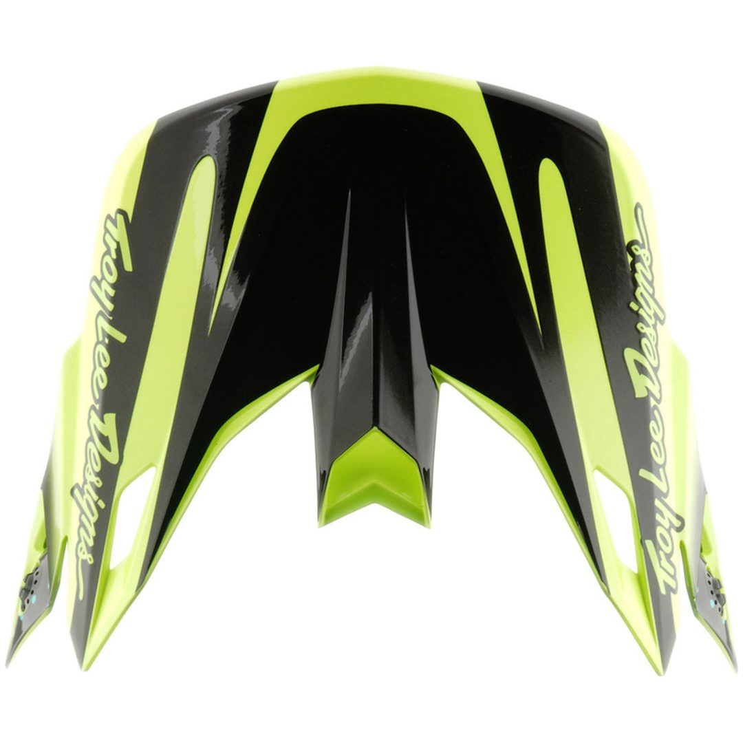 Hjelmskærm SE5 Polycarbonate Neongul TROY LEE DESIGNS En storlek vuxen