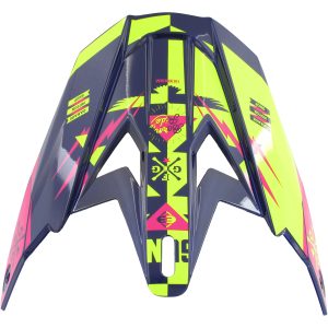 Hjelmskærm Xp-4 Trooper 2017 Magenta/Neon/Gul Freegun
