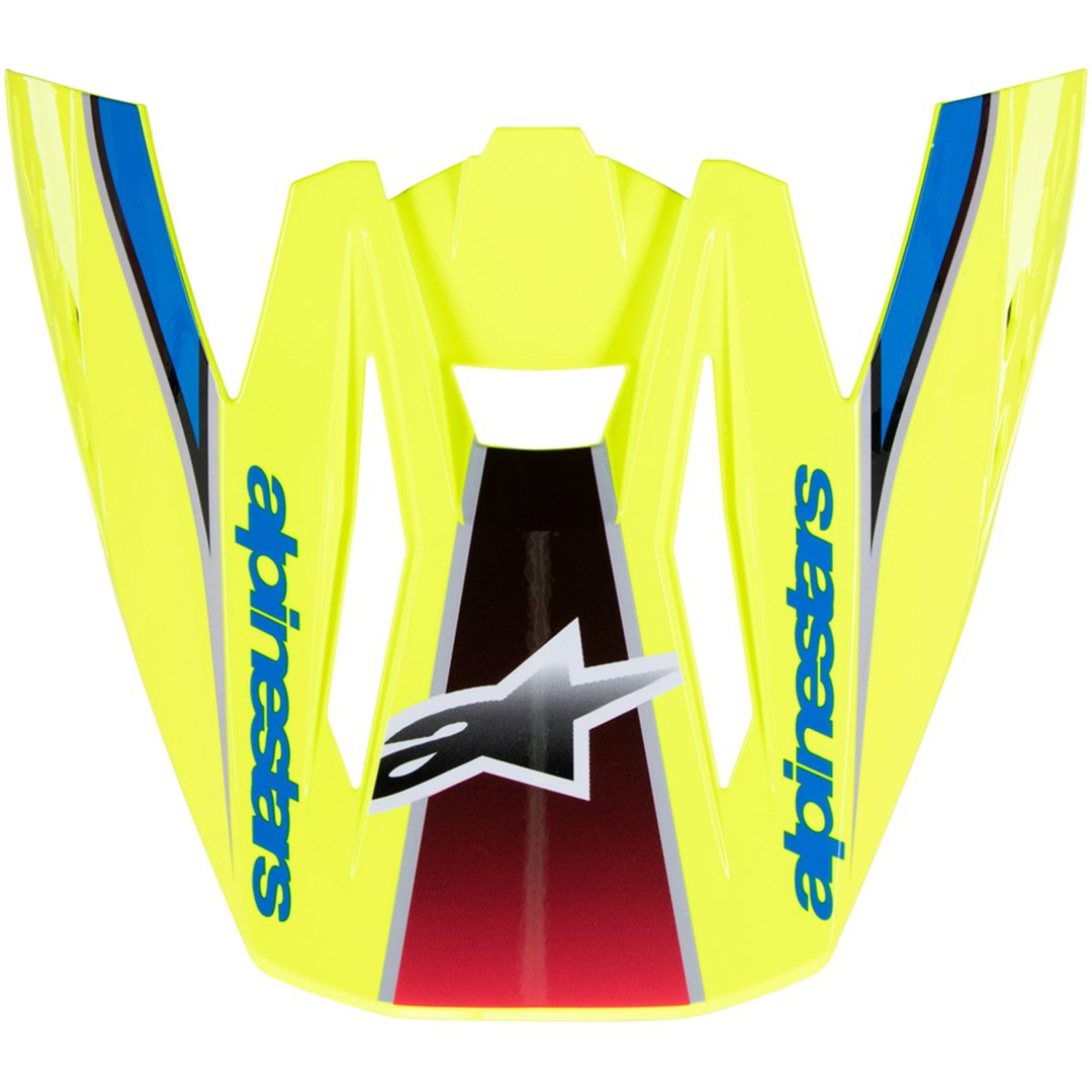 Hjelmvisir Sm5 Sail Gul/Blå ALPINESTARS Gul/Blå