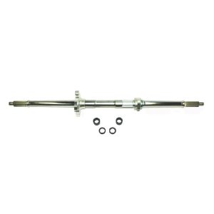 Hjulaksel Eliminator 2+2 Justerbar Sølv Zink Finish DURA BLUE