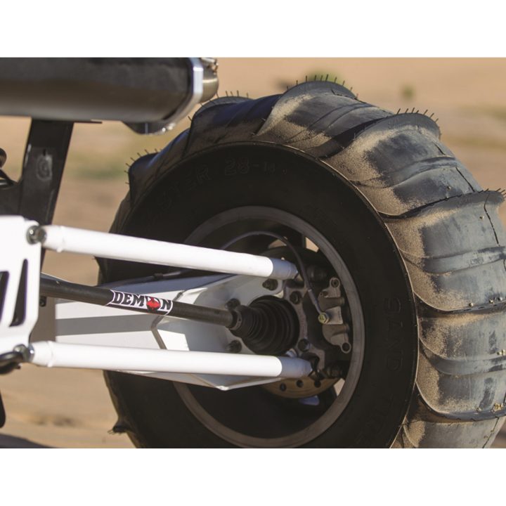 Hjulakselkit Heavy Duty X-treme Sort/poleret DEMON Akselsæt – billede 2