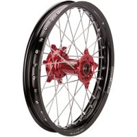 Hjulmontering Sx-1 Komplet Sort/anodiseret/rød MOOSE RACING
