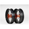 Hjulsæt Supermoto Sort Orange Sixty5 – miniature 1